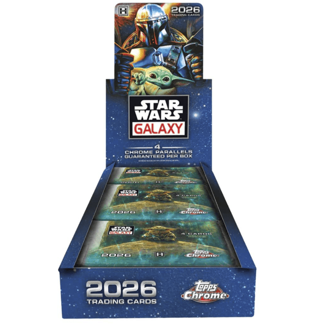 2026 Topps Star Wars Chrome Galaxy Hobby Box