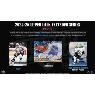 2024-25 Upper Deck Extended Series Hobby Pack