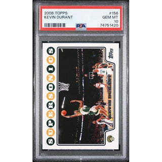 Kevin Durant 2008 Topps #156 PSA 10