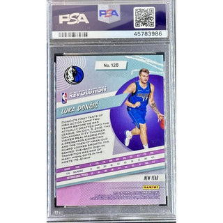 Luka Doncic 2018 Panini Revolution Chinese New Year #128 PSA 10