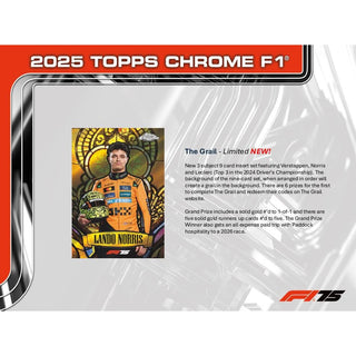 2025 Topps Chrome Formula 1 Racing Hobby Box