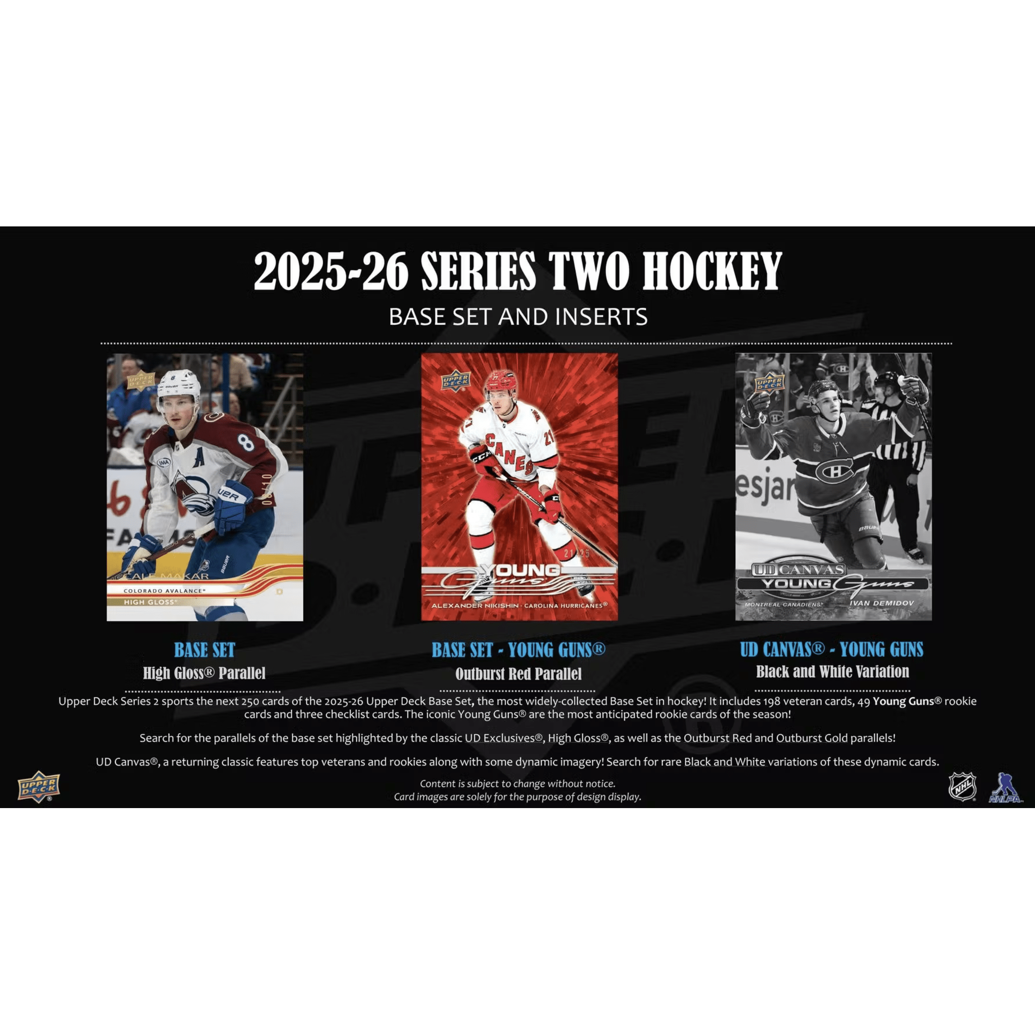 2025-26 Upper Deck Series 2 Hockey Hobby Box