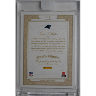 Cam Newton 2014 Panini Flawless #2 Autograph #23/25 – Limited Edition Signed Card