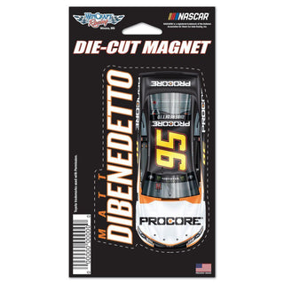 Matt DiBenedetto Laser Cut Car Magnet 3" x 5.75" – Officially Licensed NASCAR