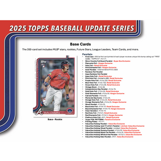 2025 Topps Update Series Baseball Blaster Box