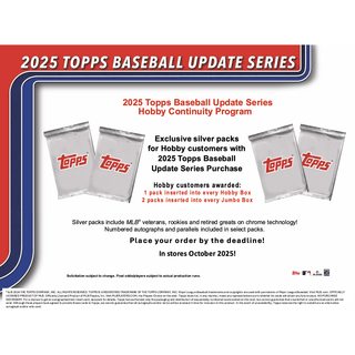 2025 Topps Update Series Baseball Hobby Pack