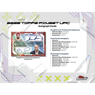 2025 Topps UFC Finest Hobby Box