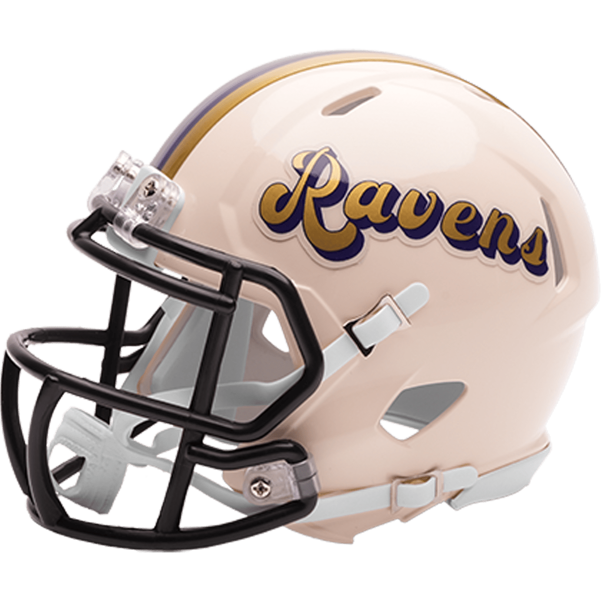 Baltimore Ravens Retro Mini Helmet