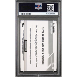 Bo Jackson 2023 Topps Composite Chrome Autographs #TCABJ PSA 10
