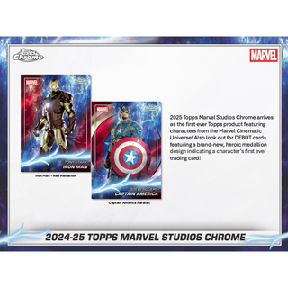 2024-25 Topps Marvel Studios Chrome Blaster Box