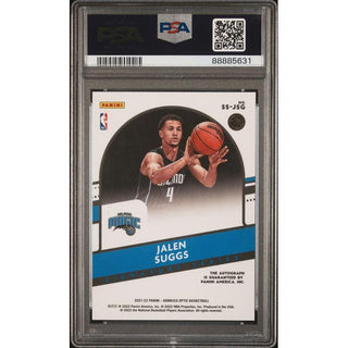 Jalen Suggs 2021 Donruss Optic Signature Series #SSJSG PSA 10