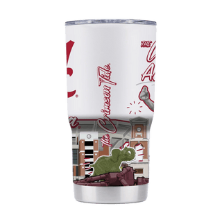 Tumbler: Alabama Campus Icons Collection Stainless Steel 20oz