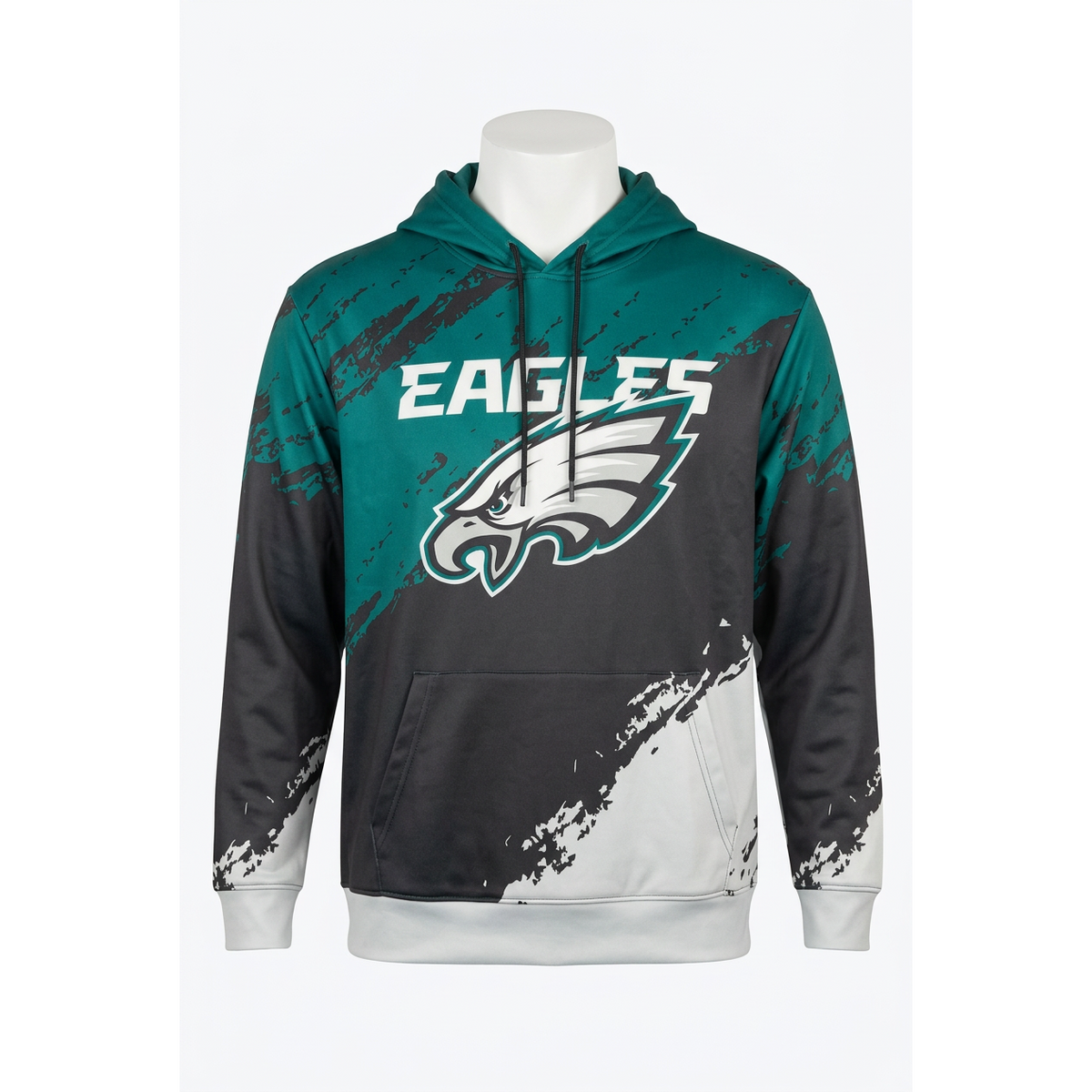 Philadelphia Eagles Triple Threat Hoodie - Officially Licensed