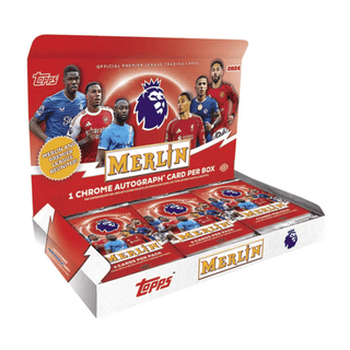 2025-26 Topps Merlin English Premier League Soccer Hobby Box