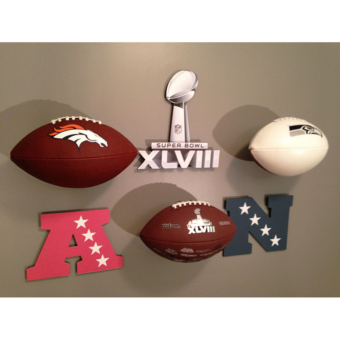 Invisi-Ball Football Wall Mount