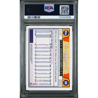 Kobe Bryant 2008 Topps #24 – PSA 6