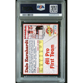 Dale Earnhardt 1992 Maxx Black #231 PSA/DNA Cert. Authentic