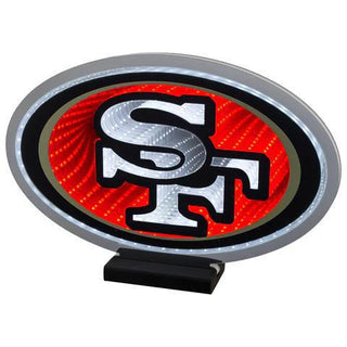 LED Infinity Logo Light: San Francisco 49ers
