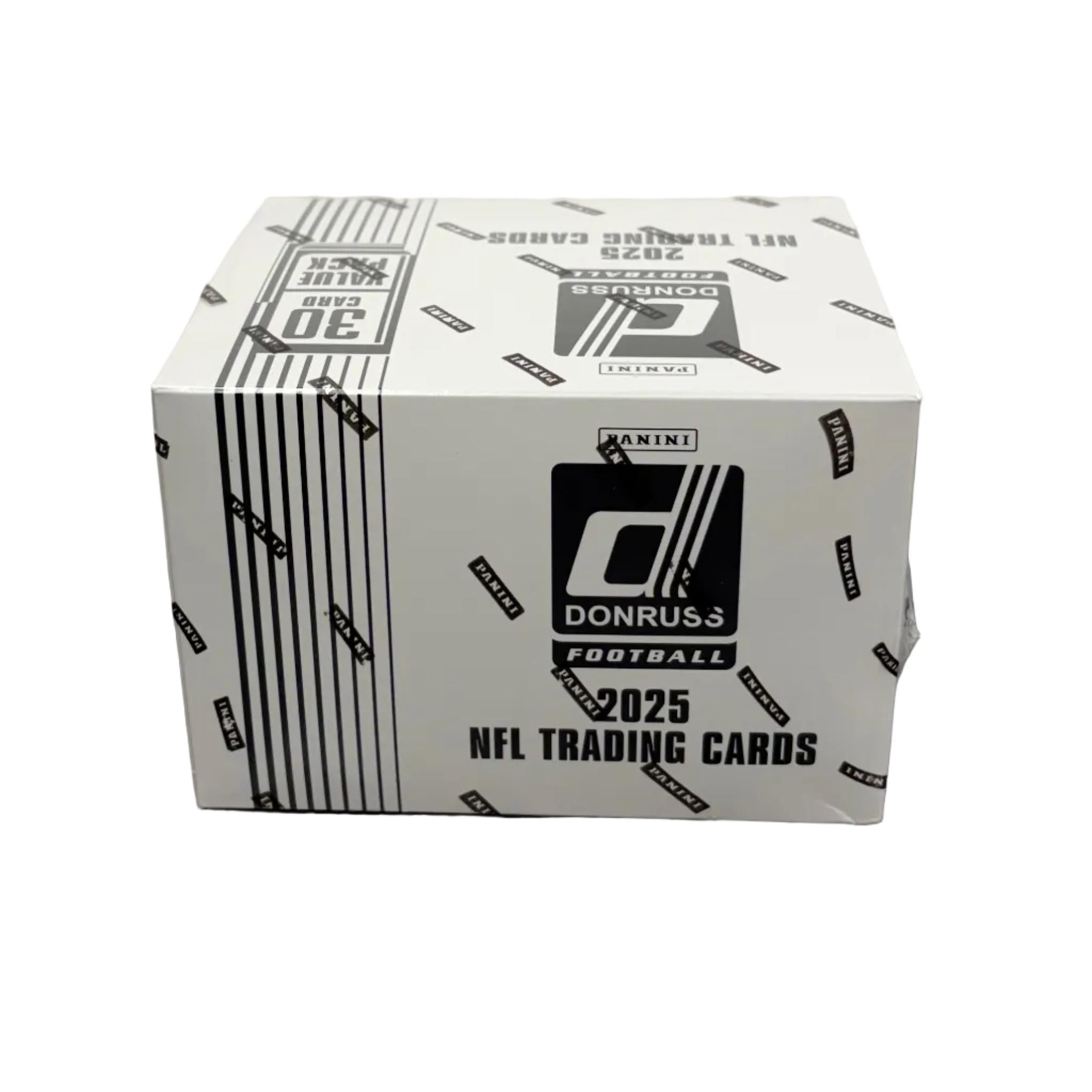 2025 Panini Donruss Football Jumbo Value Box – 12-Pack Fat Pack Box