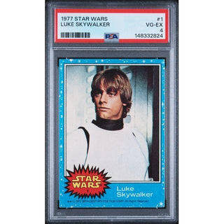 Luke Skywalker 1977 Star Wars #1 PSA 4
