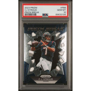 CJ Stroud 2023 Panini Prizm #PB6 PSA 10