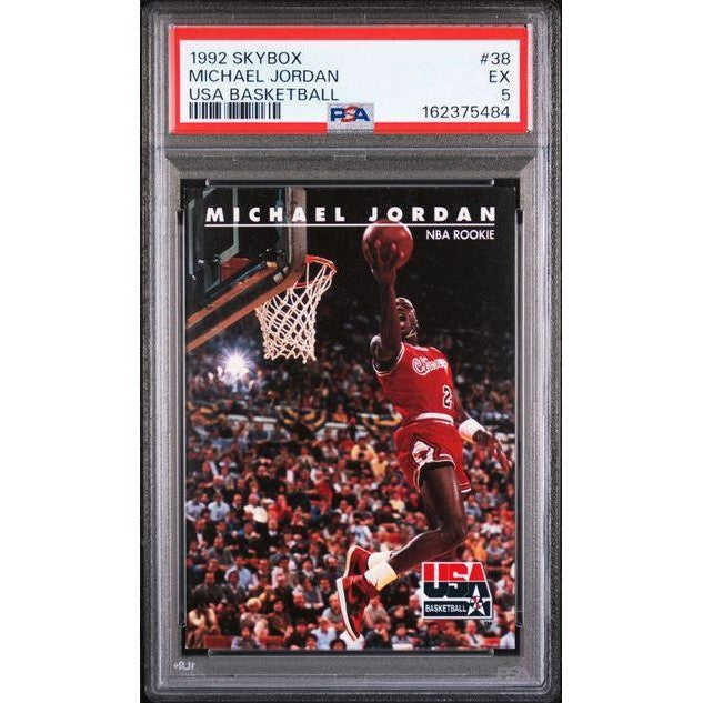 1992 Skybox #38 Michael Jordan USA Basketball PSA 5