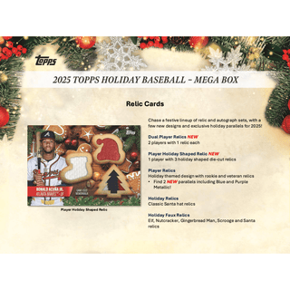 2025 Topps Holiday Baseball Mega Box