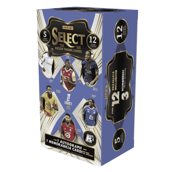 2025-26 Panini Select Ligue 1 Soccer H2 Box