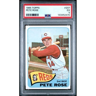 Pete Rose 1965 Topps #207 PSA 5