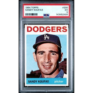 Sandy Koufax 1964 Topps #200 PSA 6