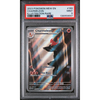 Charmeleon – 2023 Pokémon MEW Illustration Rare #169 PSA 9