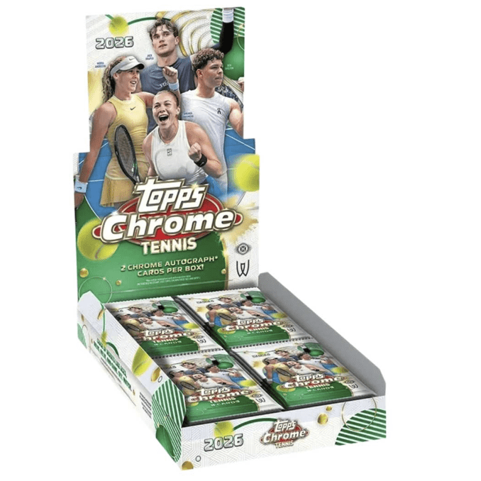 2026 Topps Chrome Tennis Hobby Box