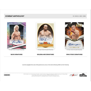 2025 Panini Combat Anthology Hobby Box