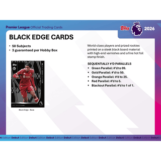 2026 Topps Premier League Soccer Hobby Box