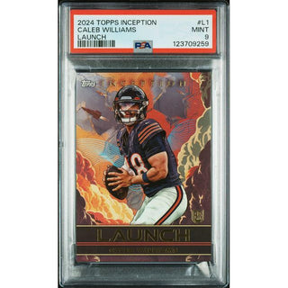 Caleb Williams 2024 Topps Inception Launch #L1 PSA 9