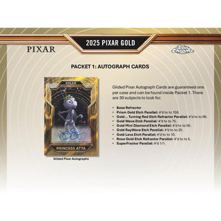2025 Topps Pixar Gold Hobby Box