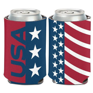 Patriotic Can Cooler – 12 oz Made in USA