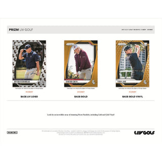 2025 Panini Prizm LIV Golf Hobby Box