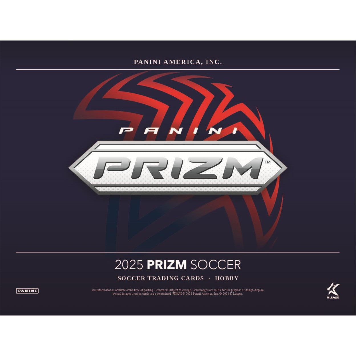 2025 Panini Prizm K League Soccer Hobby Box