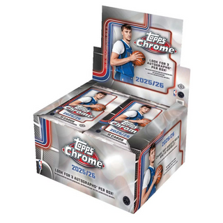 2025-26 Topps Chrome Basketball Hobby Jumbo Box