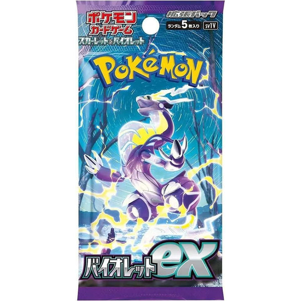 Pokémon: Violet ex Japanese Booster Pack – CARDIACS Sports