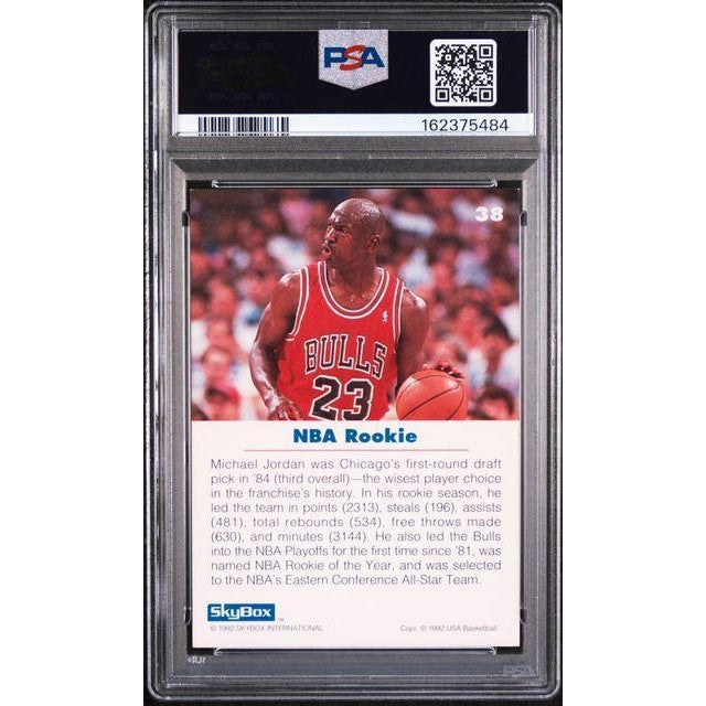 1992 Skybox #38 Michael Jordan USA Basketball PSA 5