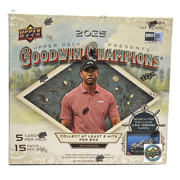 2025 Upper Deck Goodwin Champions Hobby Box – CARDIACS Sports