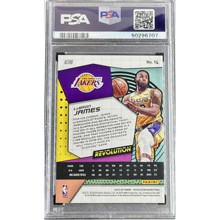 LeBron James 2019 Panini Revolution Astro #14 PSA 10