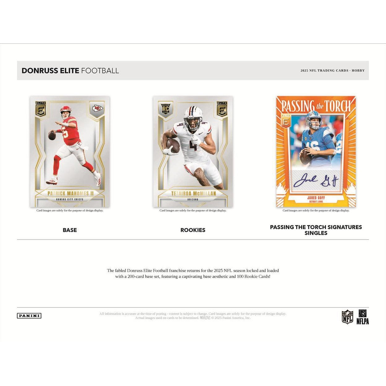 2025 Panini Donruss Elite Football Hobby Box