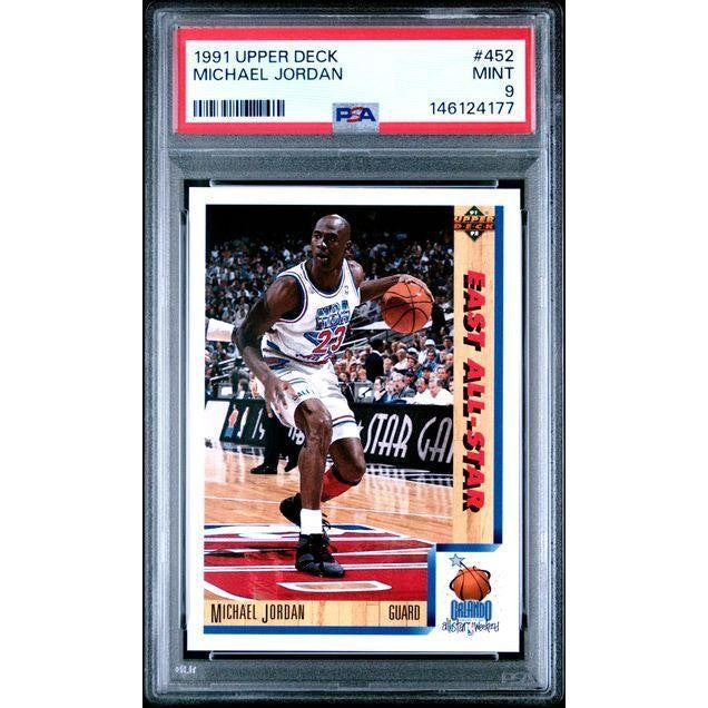 Michael Jordan 1991 Upper Deck #452 PSA 9