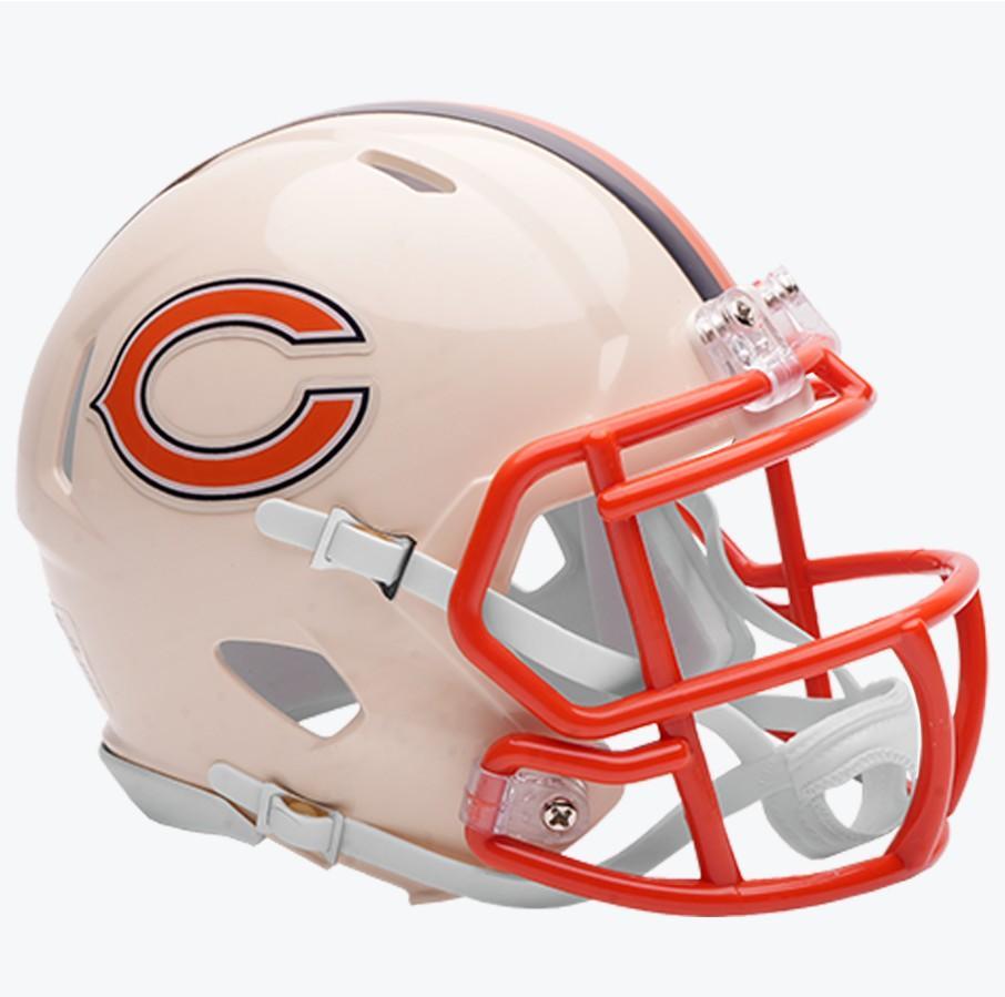 Chicago Bears Retro Mini Football Helmet