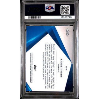 Emmitt Smith 2024 Topps Sapphire Infinite Sapphire #IS10 PSA 9