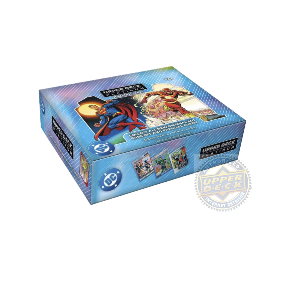 Upper Deck Platinum DC Trading Cards Hobby Box