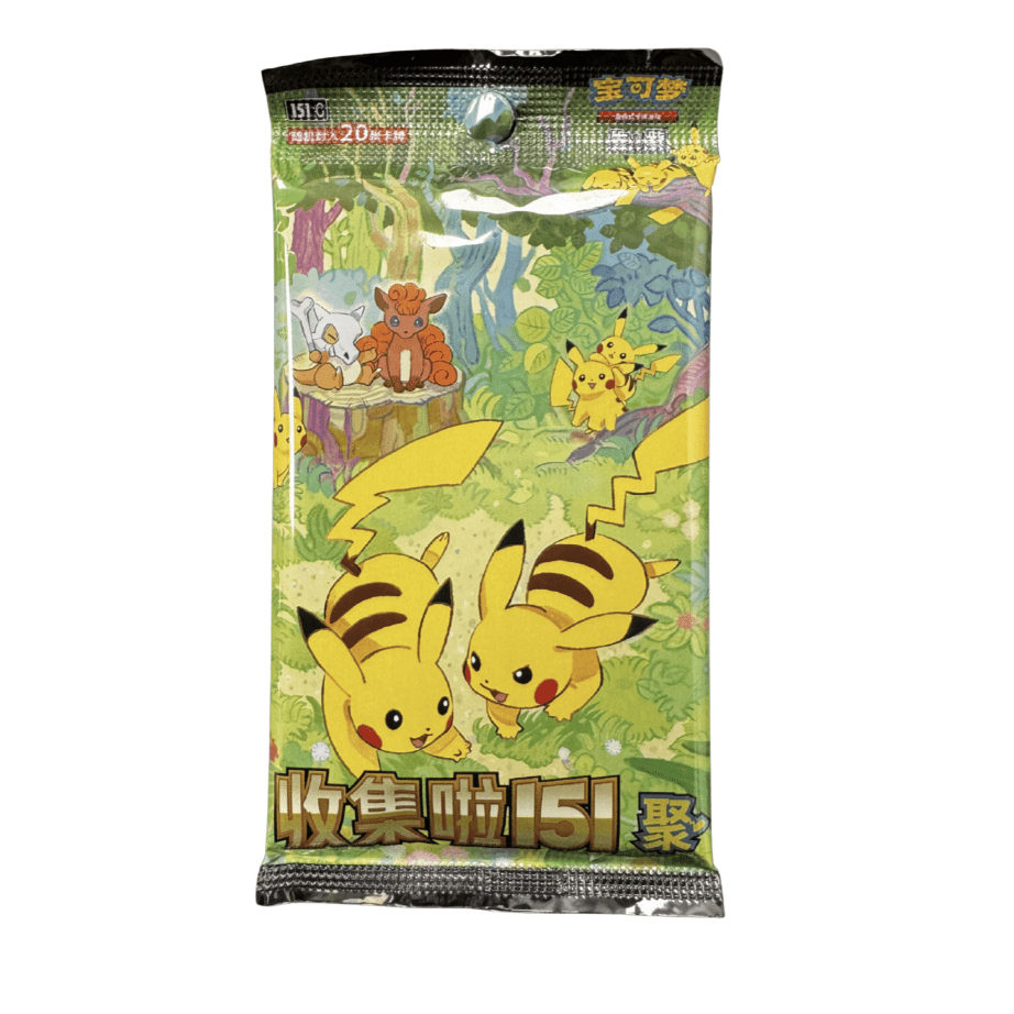 Pokémon: Chinese Collect 151 – Gathering Jumbo Pack